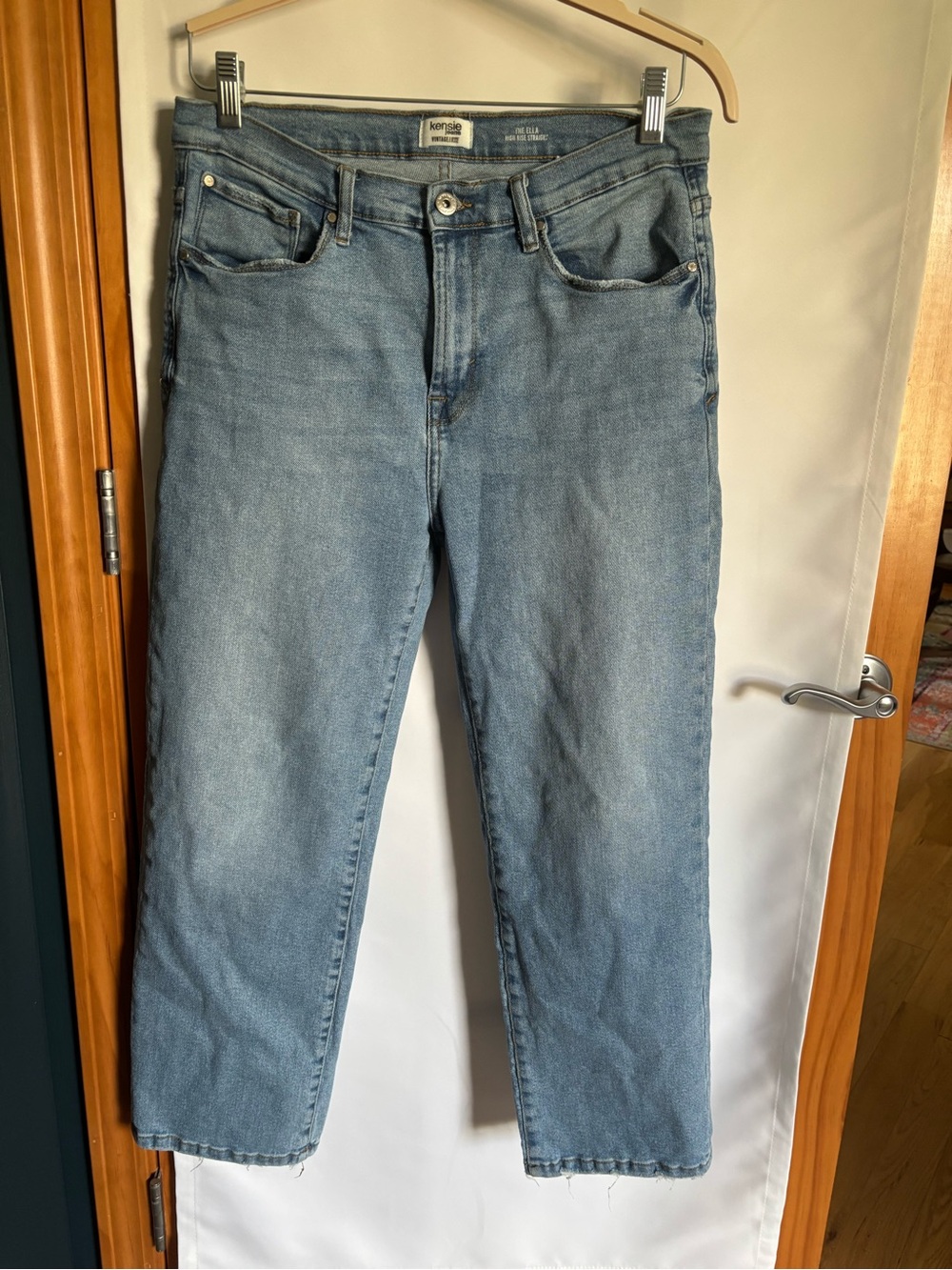Kensie Light Blue Straight Women’s Jeans